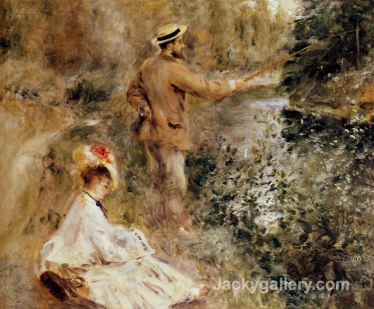 The Fisherman by Pierre Auguste Renoir paintings reproduction